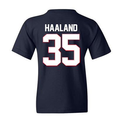 Gonzaga - NCAA Men's Basketball : Noah Haaland - Youth T-Shirt-1
