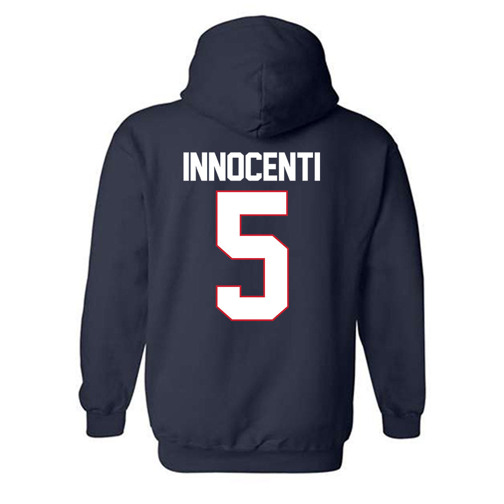 Gonzaga - NCAA Men's Basketball : Emmanuel Innocenti - Hooded Sweatshirt-1