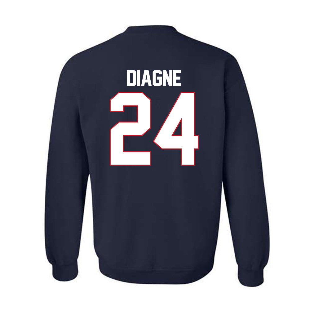 Gonzaga - NCAA Men's Basketball : Ismaila Diagne - Crewneck Sweatshirt-1