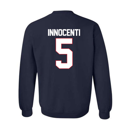 Gonzaga - NCAA Men's Basketball : Emmanuel Innocenti - Crewneck Sweatshirt-1