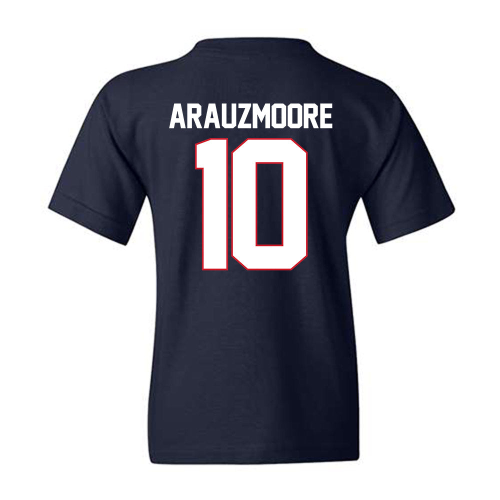 Gonzaga - NCAA Men's Basketball : Joaquim ArauzMoore - Youth T-Shirt-1