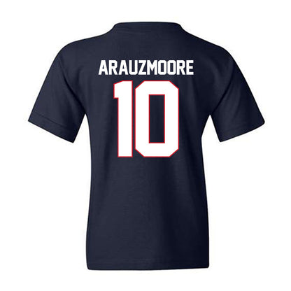 Gonzaga - NCAA Men's Basketball : Joaquim ArauzMoore - Youth T-Shirt-1