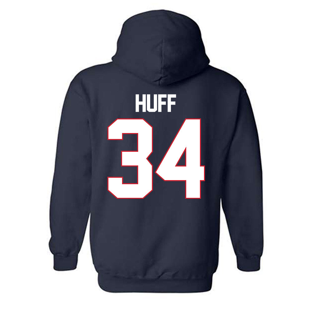 Gonzaga - NCAA Men's Basketball : Braden Huff - Hooded Sweatshirt-1