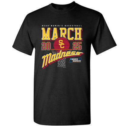 USC - NCAA Women's Basketball : Malia Samuels - NCAA® March Madness® 2025 Shersey T-Shirt-0