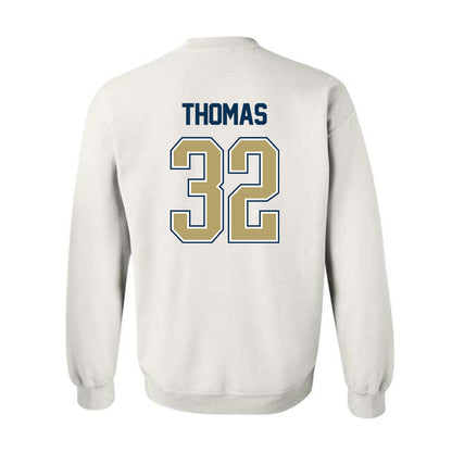 Georgia Tech - NCAA Women's Basketball : D'Asia Thomas - NCAA® March Madness® 2025 Shersey Crewneck Sweatshirt-1