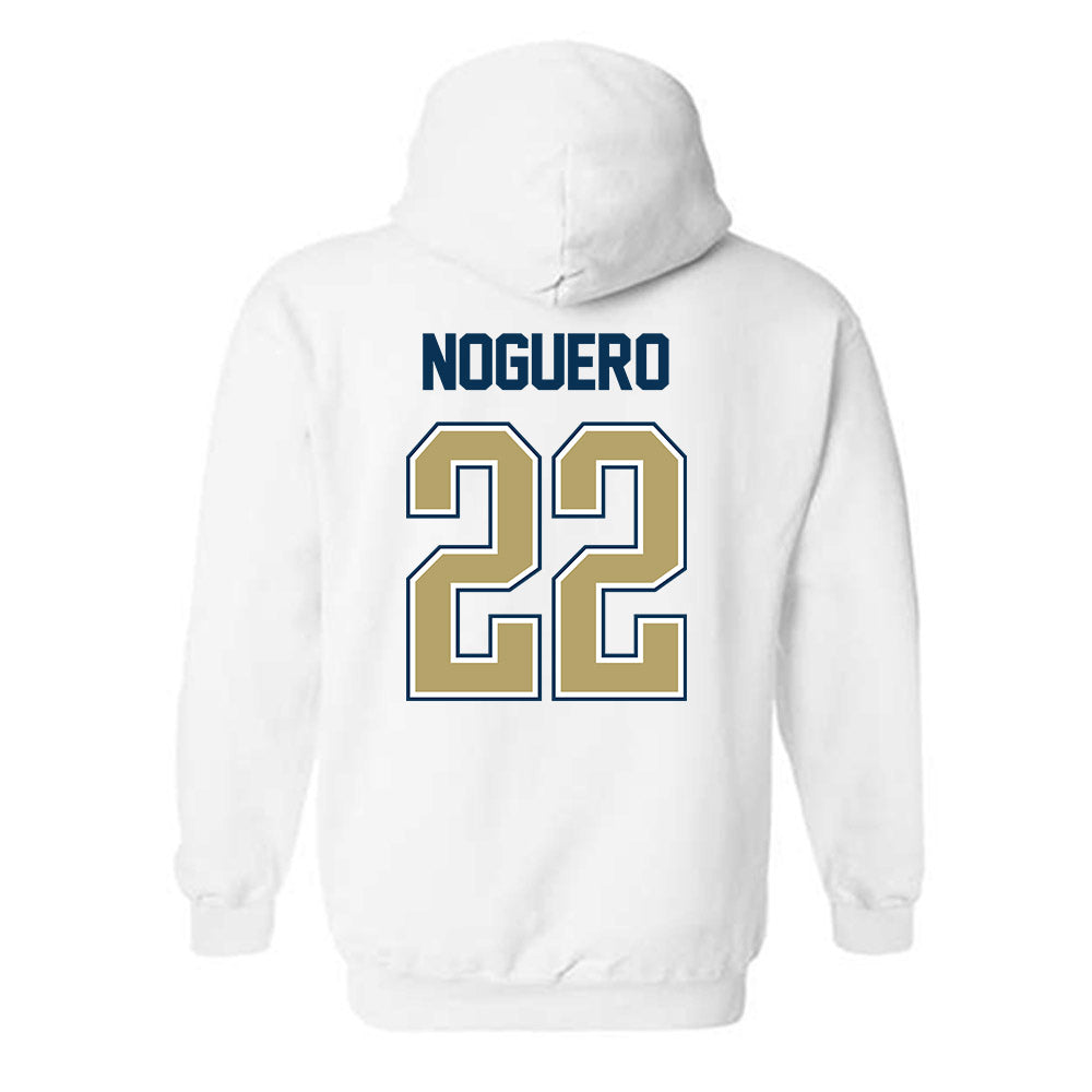 Georgia Tech - NCAA Women's Basketball : Ines Noguero - NCAA® March Madness® 2025 Shersey Hooded Sweatshirt-1