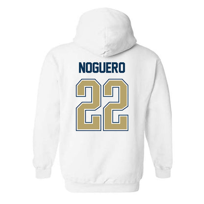 Georgia Tech - NCAA Women's Basketball : Ines Noguero - NCAA® March Madness® 2025 Shersey Hooded Sweatshirt-1