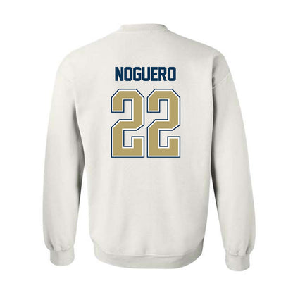 Georgia Tech - NCAA Women's Basketball : Ines Noguero - NCAA® March Madness® 2025 Shersey Crewneck Sweatshirt-1