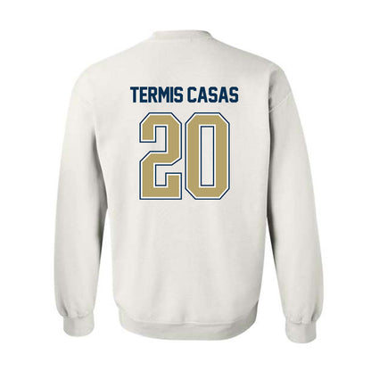 Georgia Tech - NCAA Women's Basketball : Ariadna Termis Casas - NCAA® March Madness® 2025 Shersey Crewneck Sweatshirt-1