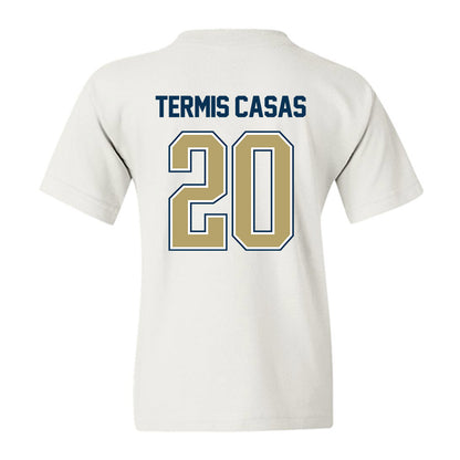 Georgia Tech - NCAA Women's Basketball : Ariadna Termis Casas - NCAA® March Madness® 2025 Shersey Youth T-Shirt-1