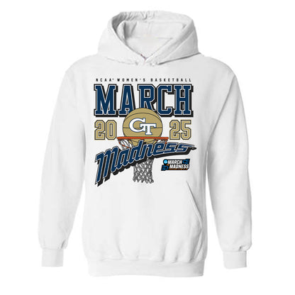 Georgia Tech - NCAA Women's Basketball : Ariadna Termis Casas - NCAA® March Madness® 2025 Shersey Hooded Sweatshirt-0