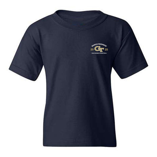 Georgia Tech - NCAA Women's Basketball : Ariadna Termis Casas - NCAA® March Madness® 2025 Shersey Youth T-Shirt-0
