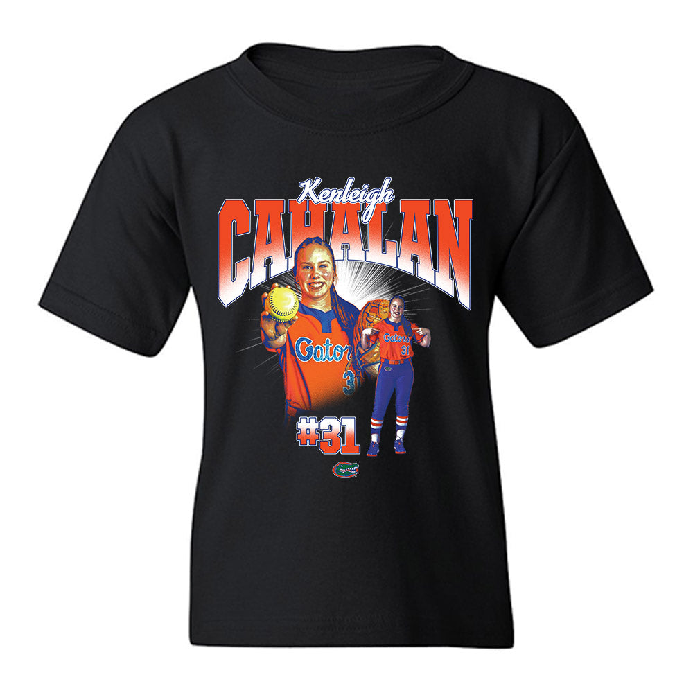 Florida - NCAA Softball : Kenleigh Cahalan - Collage Youth T-Shirt-0