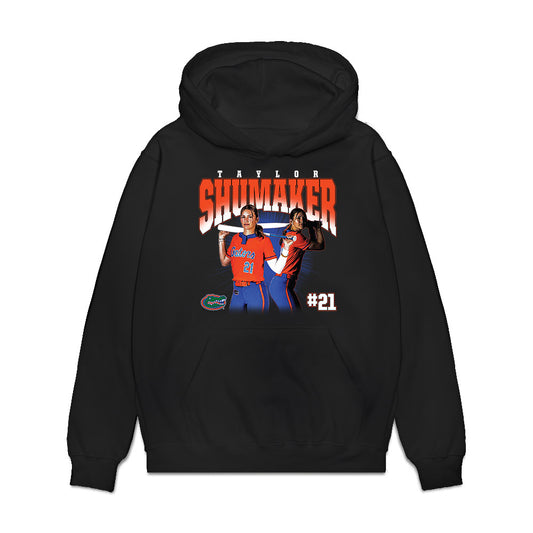 Florida - NCAA Softball : Taylor Shumaker - Collage Premium Hooded Sweatshirt-0