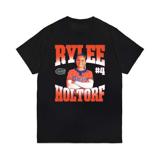 Florida - NCAA Softball : Rylee Holtorf - Collage Premium T-Shirt-0