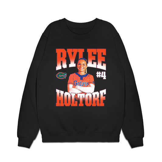 Florida - NCAA Softball : Rylee Holtorf - Collage Premium Crewneck Sweatshirt-0
