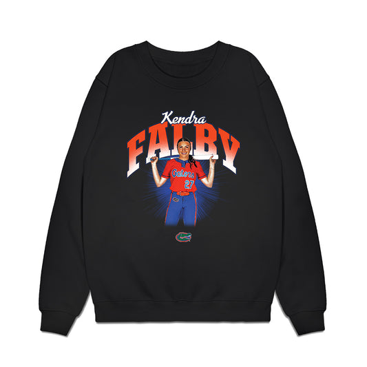 Florida - NCAA Softball : Kendra Falby - Collage Premium Crewneck Sweatshirt-0