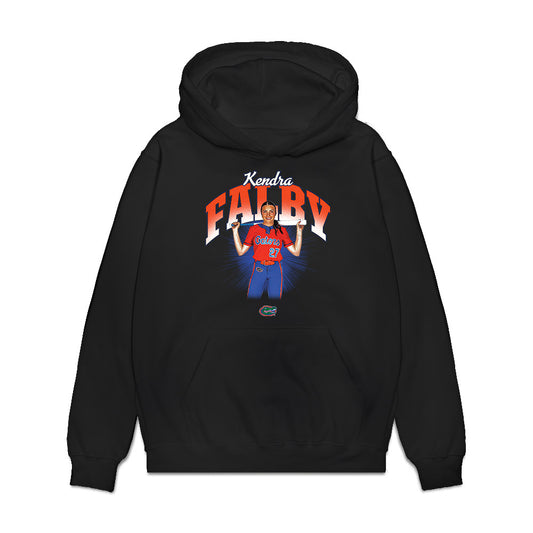 Florida - NCAA Softball : Kendra Falby - Collage Premium Hooded Sweatshirt-0