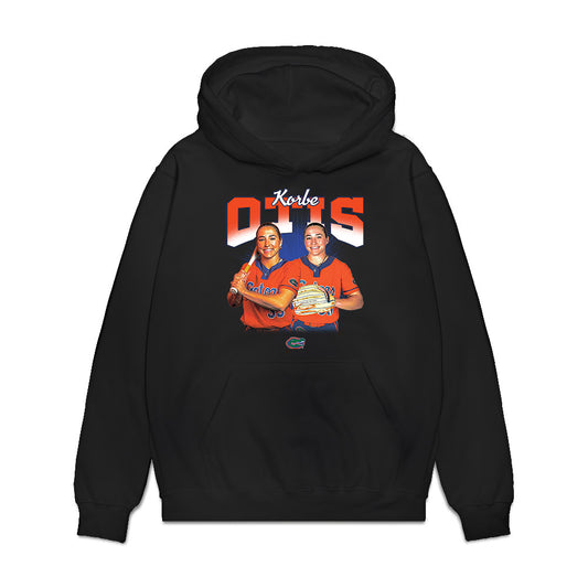 Florida - NCAA Softball : Korbe Otis - Collage Premium Hooded Sweatshirt-0