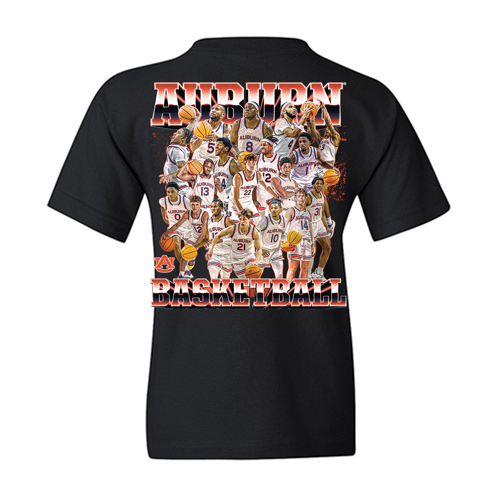 Auburn - NCAA Men's Basketball : - NCAA® March Madness® 2025 Sweet 16 Team Youth T-Shirt-1