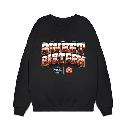 Auburn - NCAA Men's Basketball : - NCAA® March Madness® 2025 Sweet 16 Team Premium Crewneck Sweatshirt-0