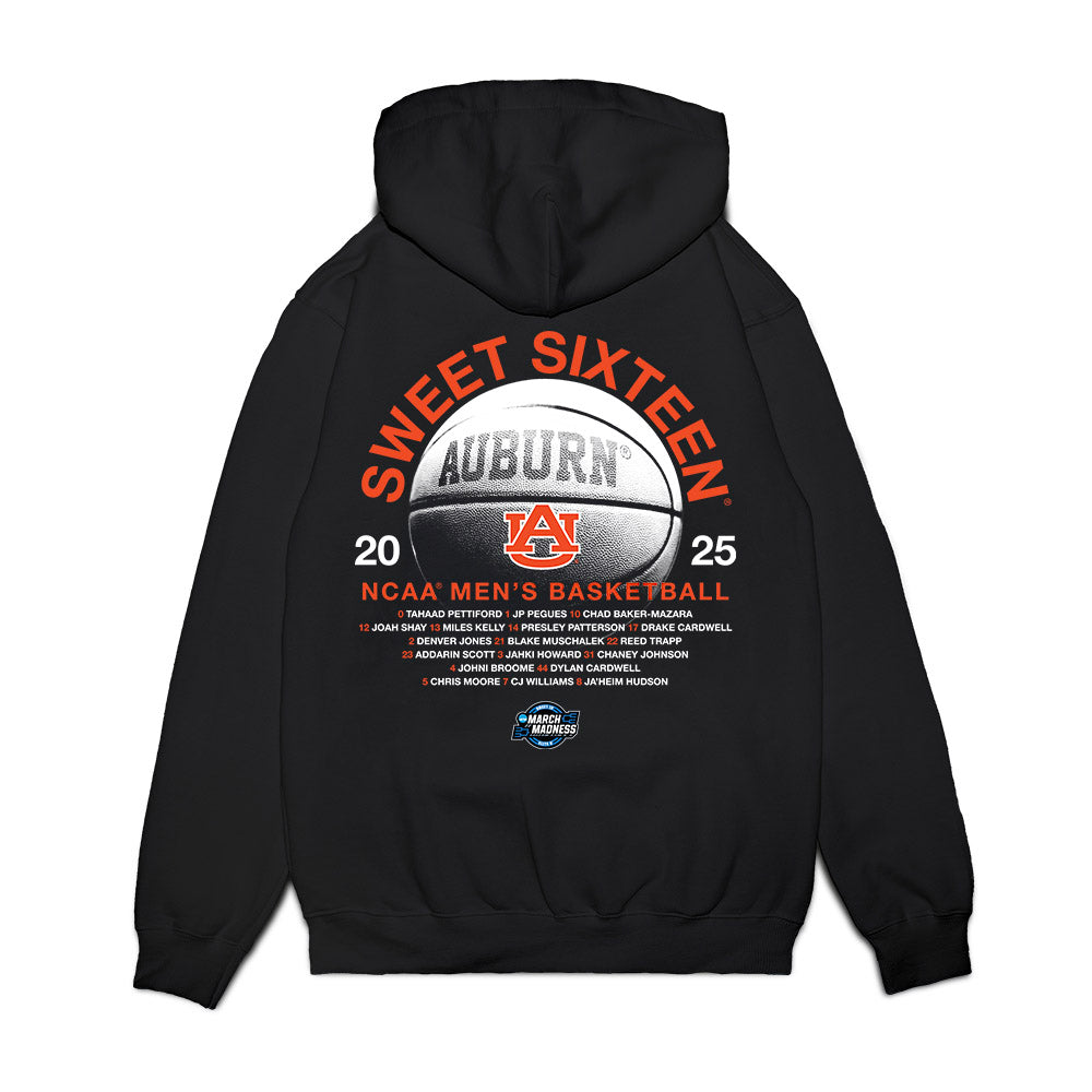 Auburn - NCAA Men's Basketball : - Premium Hooded Sweatshirt-1