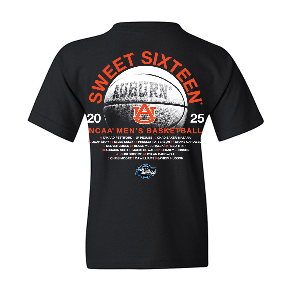 Auburn - NCAA Men's Basketball : - Youth T-Shirt-1