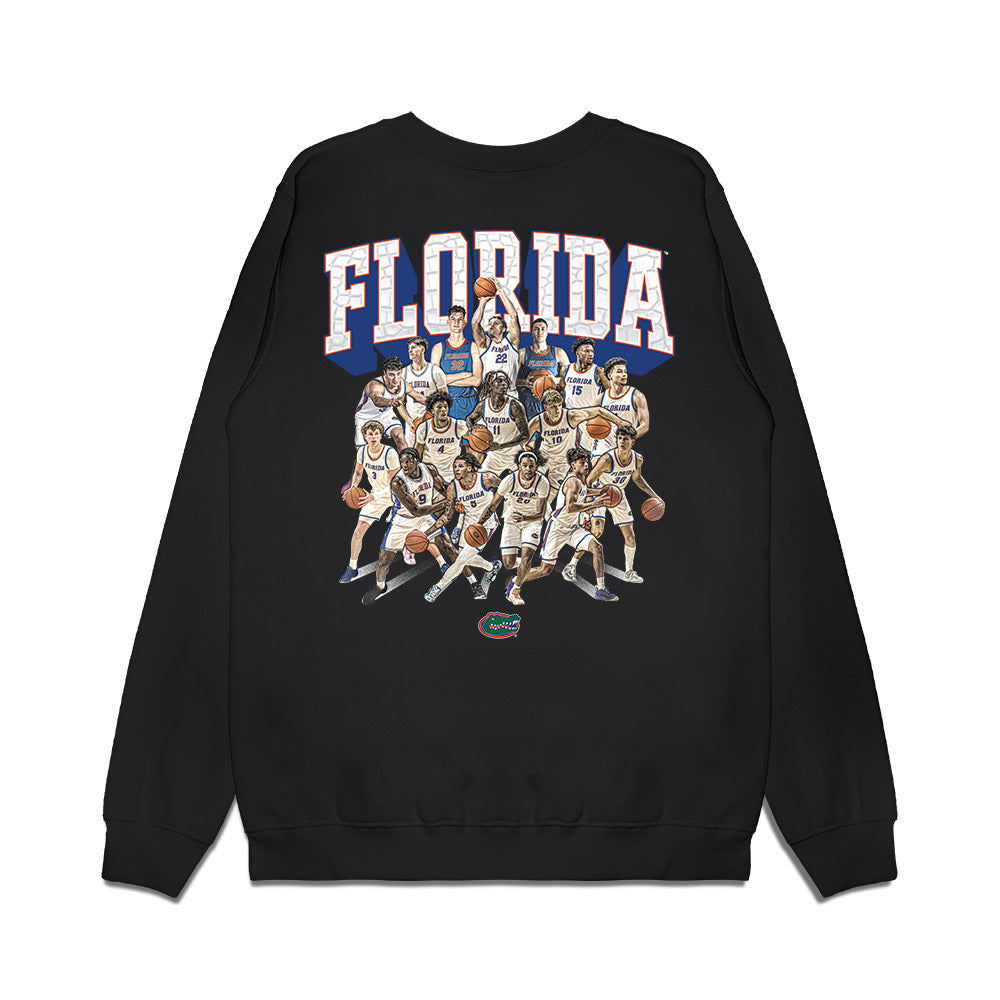 Florida - NCAA Men's Basketball : - NCAA® March Madness® 2025 Sweet 16 Team Premium Crewneck Sweatshirt-1