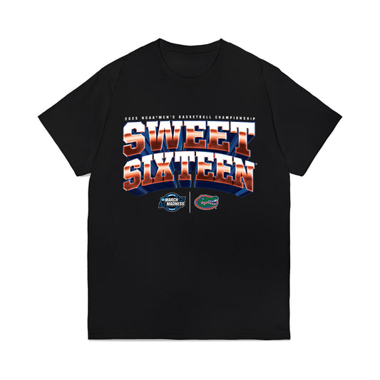 Florida - NCAA Men's Basketball : - NCAA® March Madness® 2025 Sweet 16 Team Premium T-Shirt-0