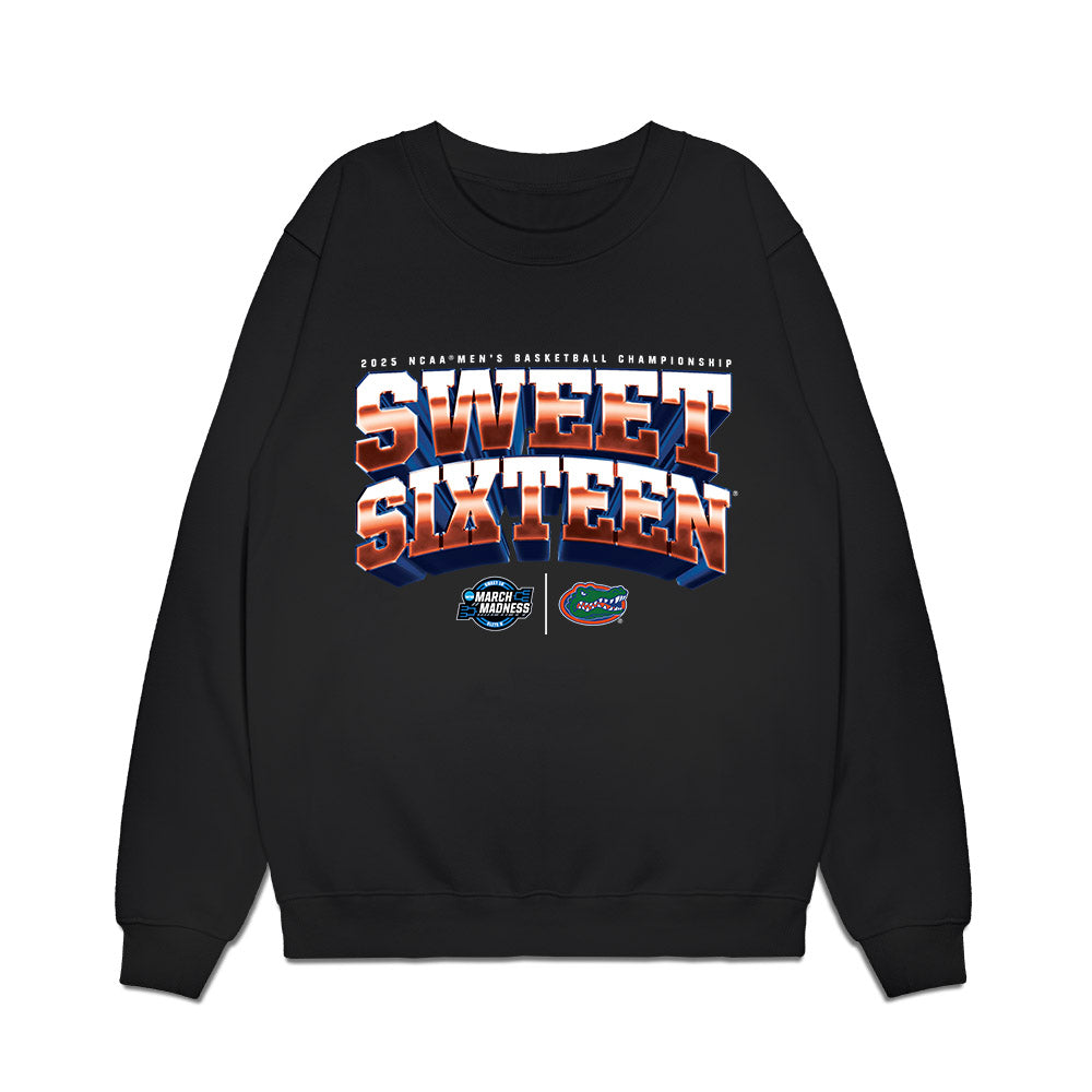 Florida - NCAA Men's Basketball : - NCAA® March Madness® 2025 Sweet 16 Team Premium Crewneck Sweatshirt-0