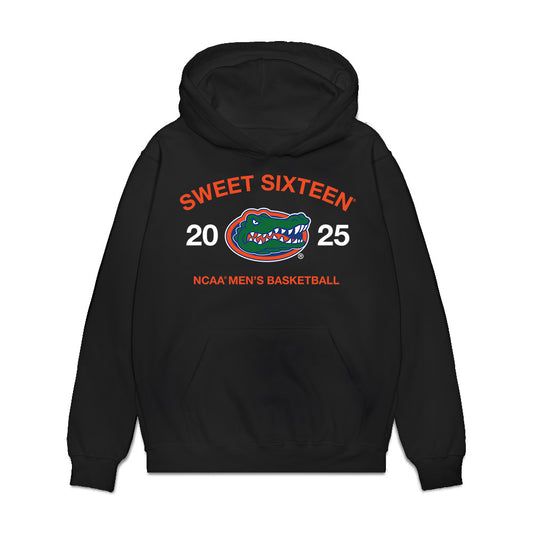 Florida - NCAA Men's Basketball : - NCAA® March Madness® 2025 Sweet 16 Roster Premium Hooded Sweatshirt-0