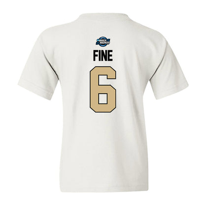 Purdue - NCAA Men's Basketball : Aaron Fine - NCAA® March Madness® 2025 Sweet 16 Shersey Youth T-Shirt-1