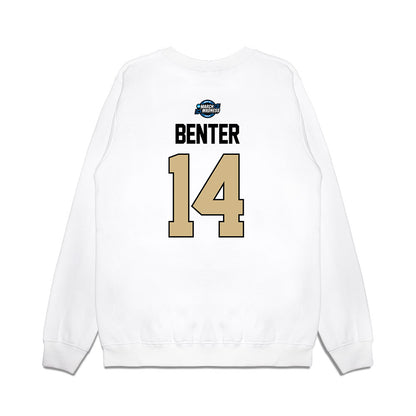 Purdue - NCAA Men's Basketball : Jack Benter - NCAA® March Madness® 2025 Sweet 16 Shersey Premium Crewneck Sweatshirt-1