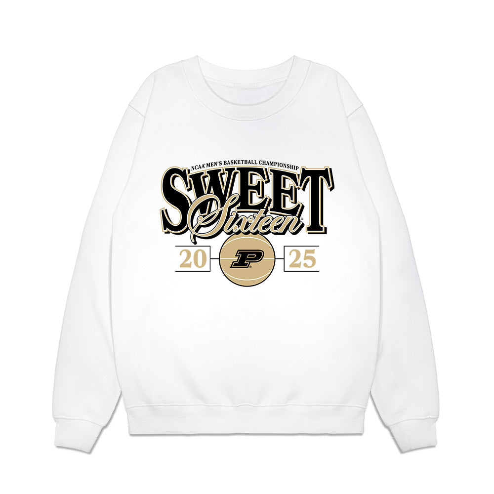 Purdue - NCAA Men's Basketball : Jack Lusk - NCAA® March Madness® 2025 Sweet 16 Shersey Premium Crewneck Sweatshirt-0