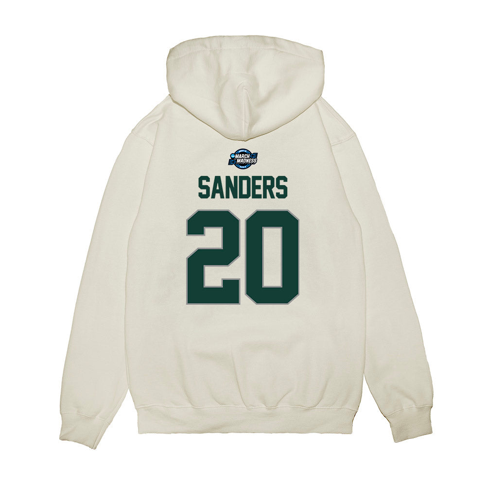 Michigan State - NCAA Men's Basketball : Nick Sanders - NCAA® March Madness® 2025 Sweet 16 Premium Hooded Sweatshirt-1