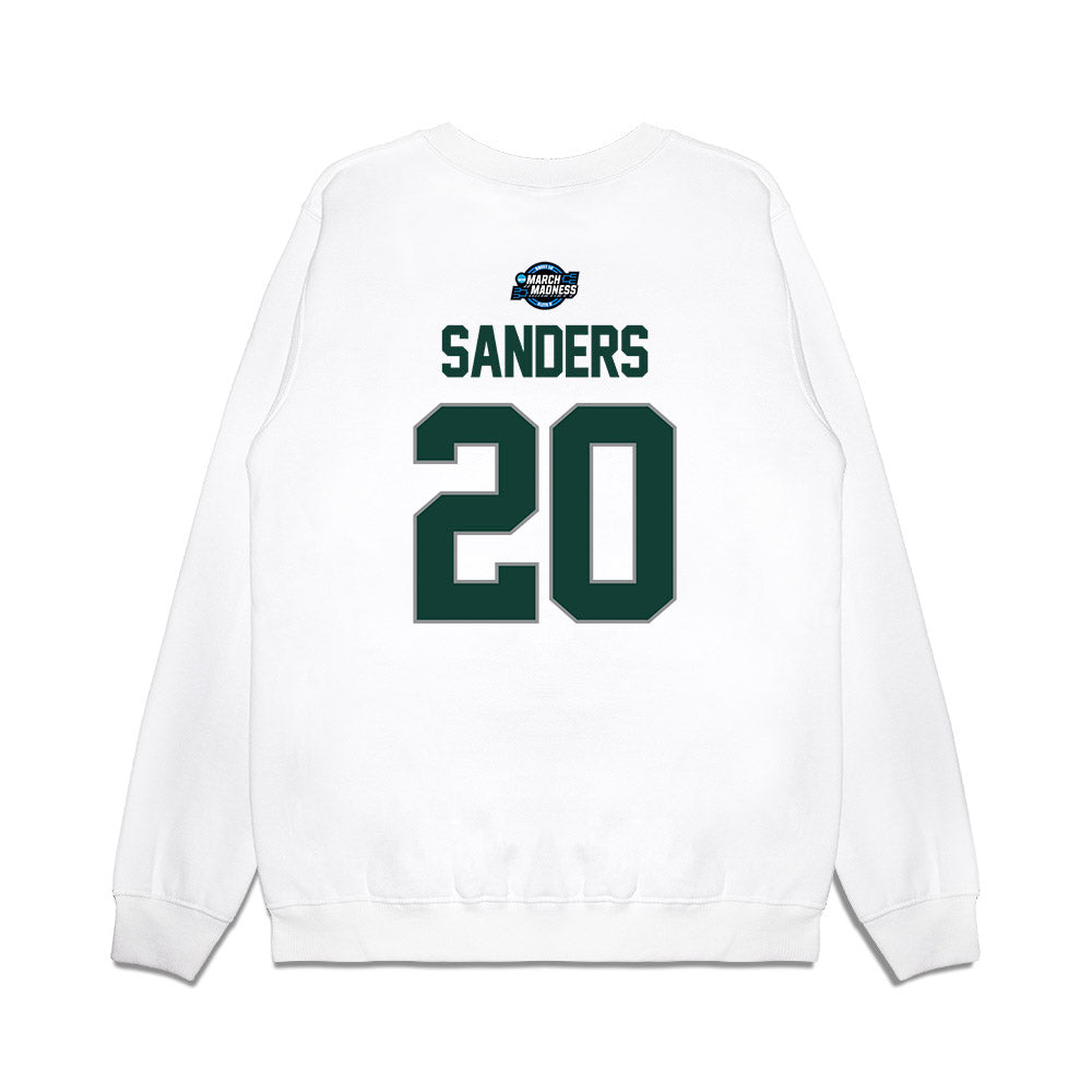 Michigan State - NCAA Men's Basketball : Nick Sanders - NCAA® March Madness® 2025 Sweet 16 Premium Crewneck Sweatshirt-1