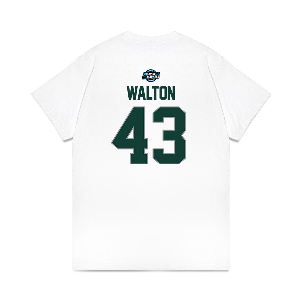 Michigan State - NCAA Men's Basketball : Colin Walton - NCAA® March Madness® 2025 Sweet 16 Premium T-Shirt-1