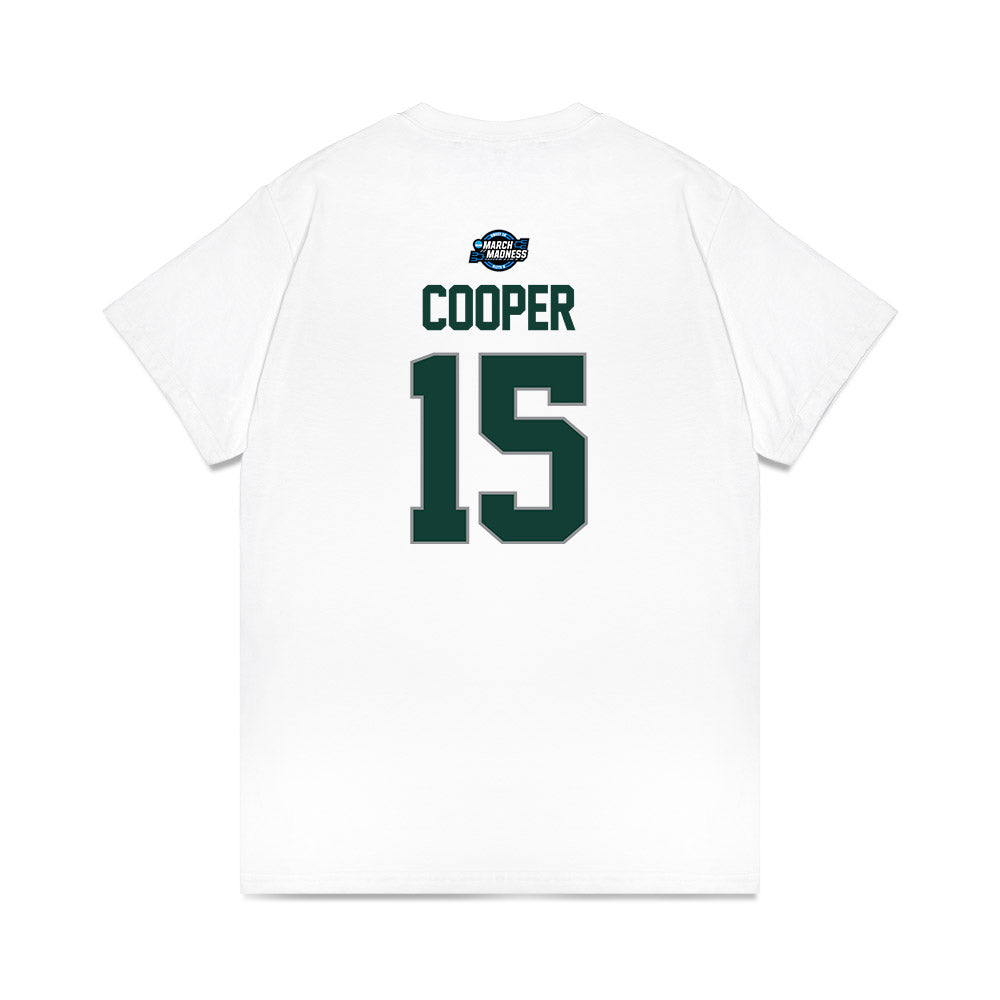 Michigan State - NCAA Men's Basketball : Carson Cooper - NCAA® March Madness® 2025 Sweet 16 Premium T-Shirt-1
