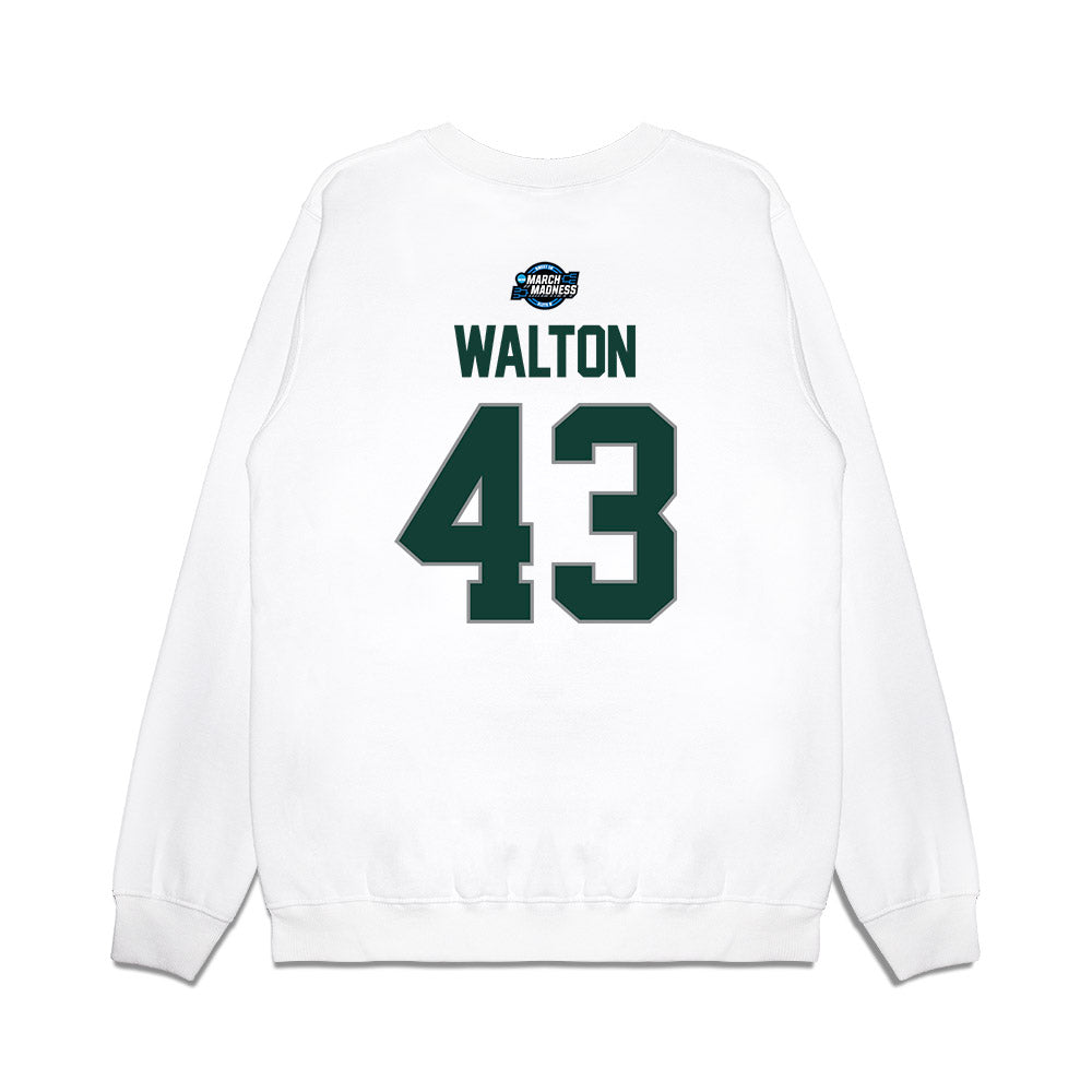Michigan State - NCAA Men's Basketball : Colin Walton - NCAA® March Madness® 2025 Sweet 16 Premium Crewneck Sweatshirt-1