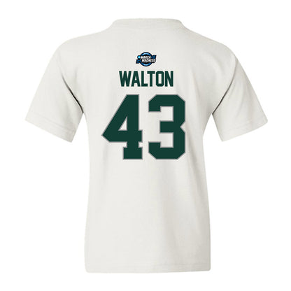 Michigan State - NCAA Men's Basketball : Colin Walton - NCAA® March Madness® 2025 Sweet 16 Youth T-Shirt-1