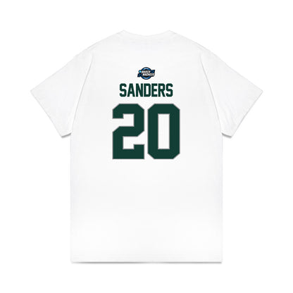 Michigan State - NCAA Men's Basketball : Nick Sanders - NCAA® March Madness® 2025 Sweet 16 Premium T-Shirt-1