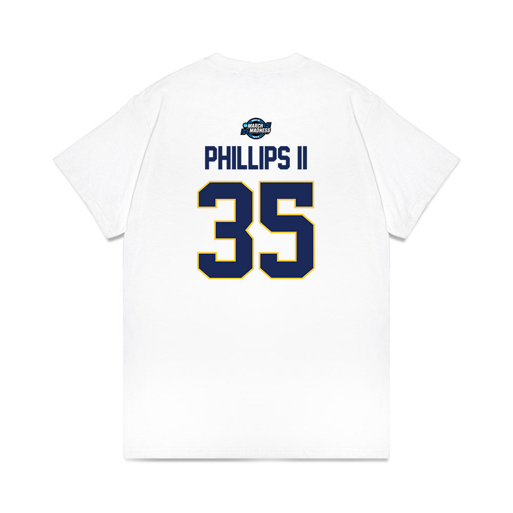 Marquette - NCAA Men's Basketball : Michael Phillips II - NCAA® March Madness® 2025 Sweet Sixteen Shersey Premium T-Shirt-1
