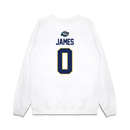 Marquette - NCAA Men's Basketball : Nigel James - NCAA® March Madness® 2025 Sweet Sixteen Shersey Premium Crewneck Sweatshirt-1