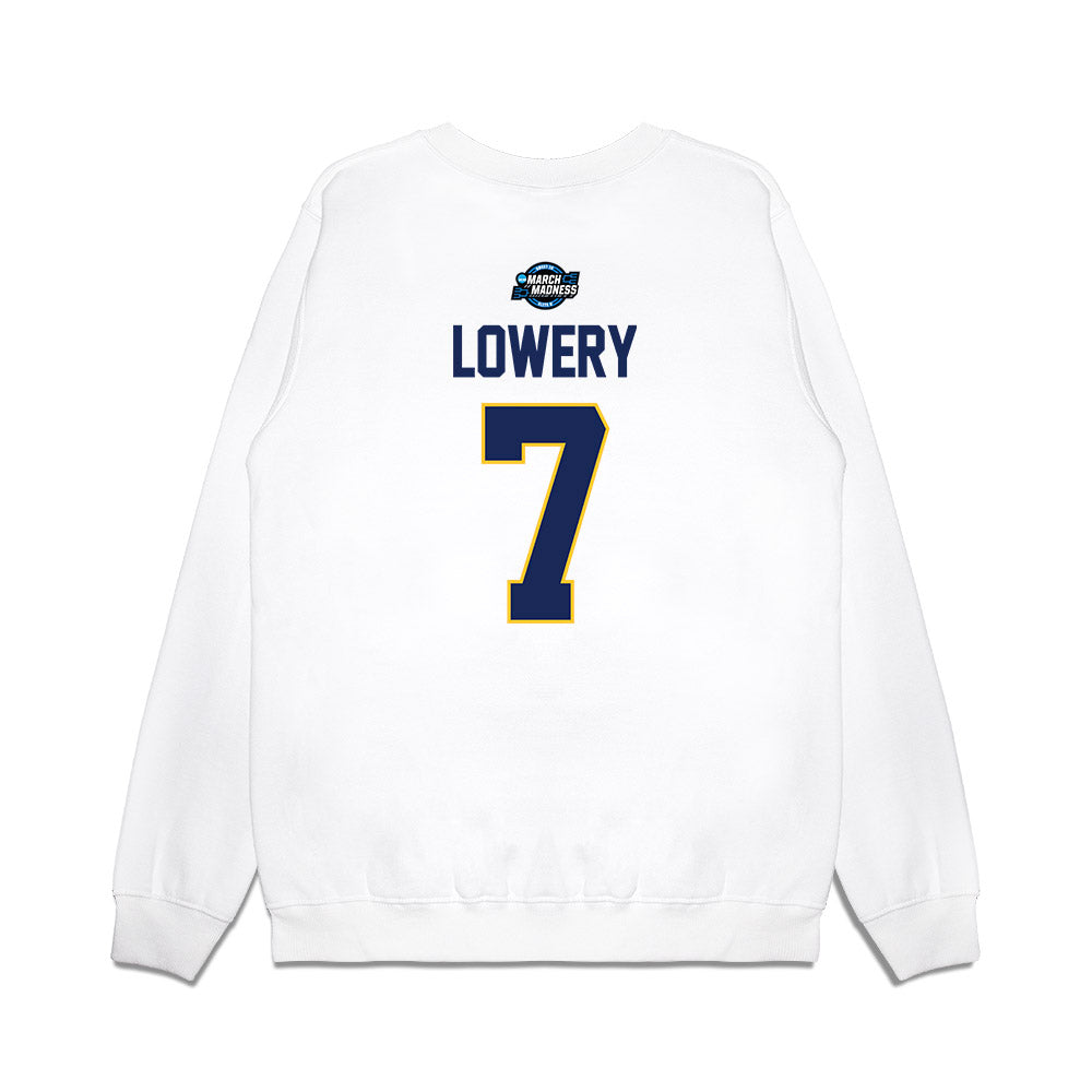 Marquette - NCAA Men's Basketball : Zaide Lowery - NCAA® March Madness® 2025 Sweet Sixteen Shersey Premium Crewneck Sweatshirt-1
