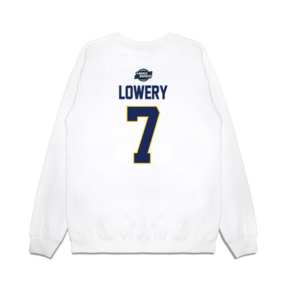 Marquette - NCAA Men's Basketball : Zaide Lowery - NCAA® March Madness® 2025 Sweet Sixteen Shersey Premium Crewneck Sweatshirt-1