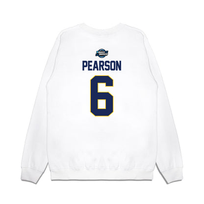 Marquette - NCAA Men's Basketball : Sheek Pearson - NCAA® March Madness® 2025 Sweet Sixteen Shersey Premium Crewneck Sweatshirt-1