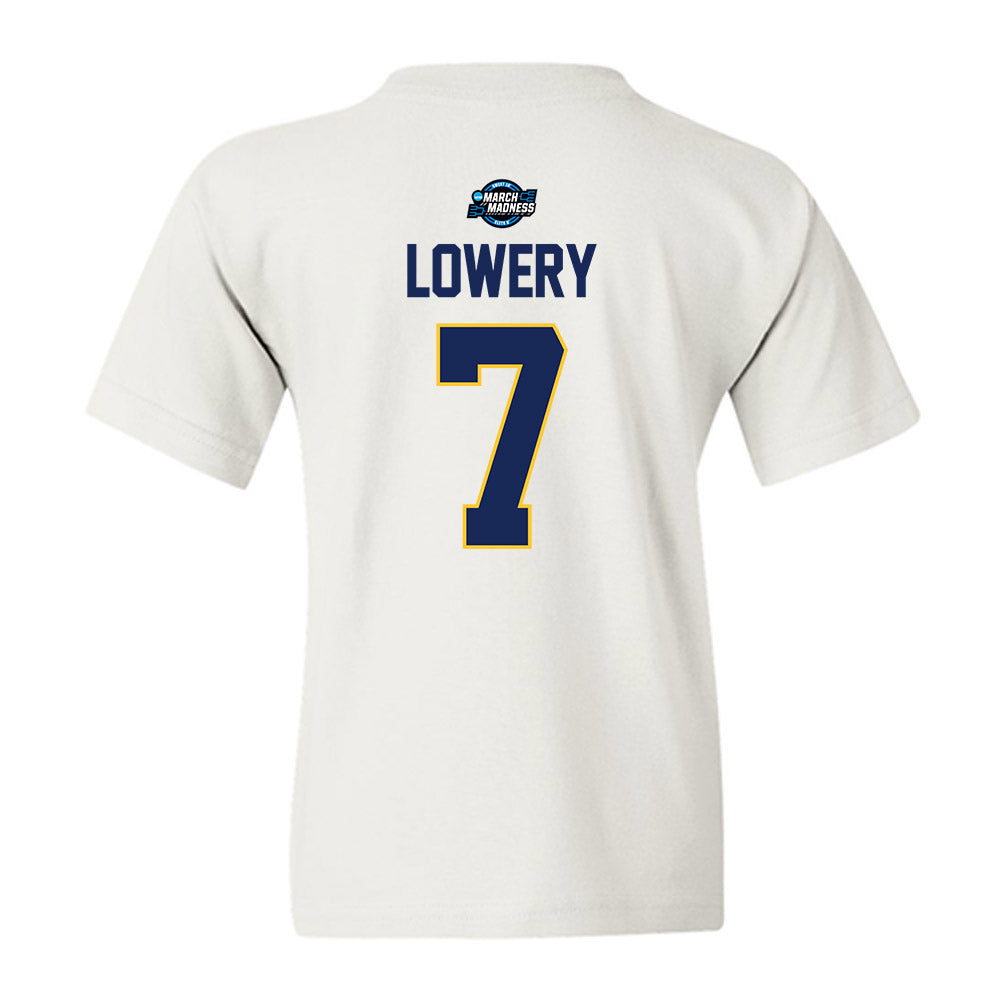 Marquette - NCAA Men's Basketball : Zaide Lowery - NCAA® March Madness® 2025 Sweet Sixteen Shersey Youth T-Shirt-1