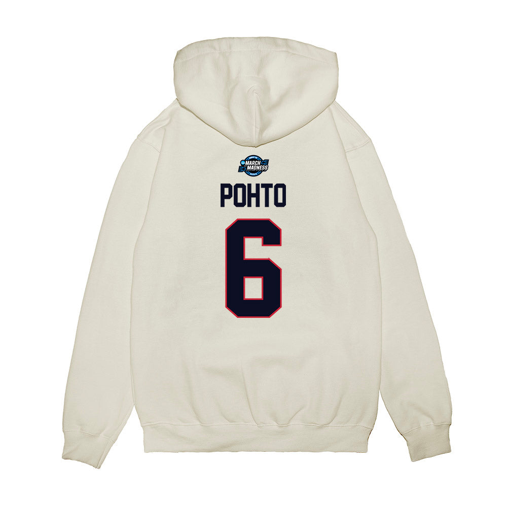 St. Johns - NCAA Men's Basketball : Casper Pohto - NCAA® March Madness® 2025 Sweet Sixteen Shersey Premium Hooded Sweatshirt-1