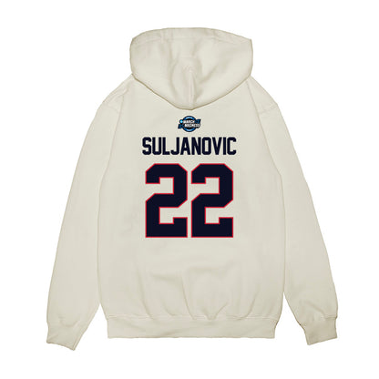 St. Johns - NCAA Men's Basketball : Imran Suljanovic - NCAA® March Madness® 2025 Sweet Sixteen Shersey Premium Hooded Sweatshirt-1