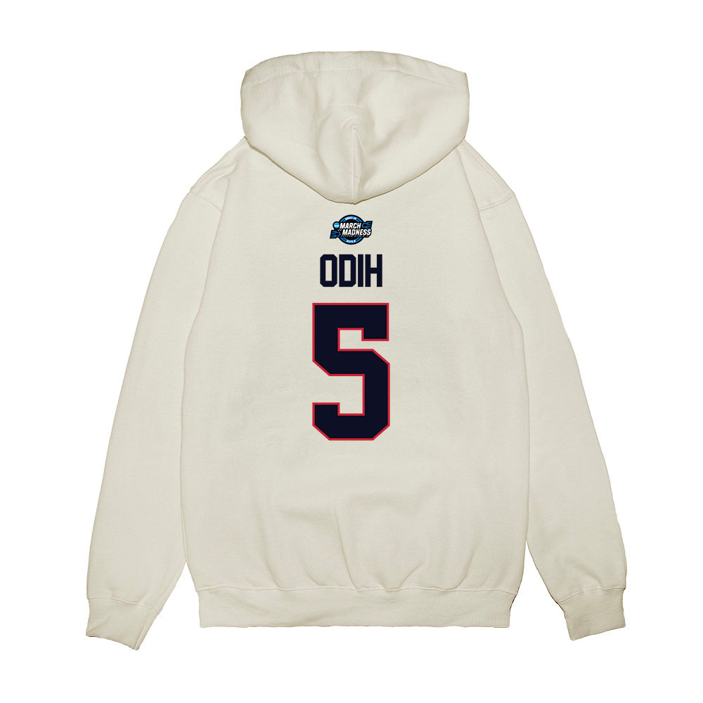 St. Johns - NCAA Men's Basketball : Kelvin Odih - NCAA® March Madness® 2025 Sweet Sixteen Shersey Premium Hooded Sweatshirt-1